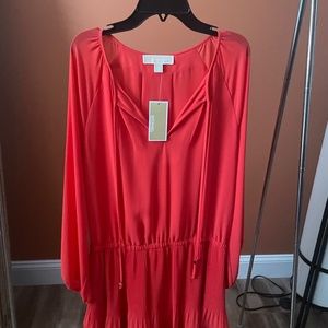 Super Cute  Red Michael Kors Dress - Size: M
